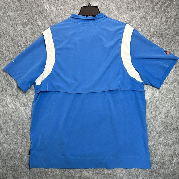 Los Angeles‎ Chargers Nike NFL On Field Sideline Shirt Pullover Mens Blue Vented - Picture 13 of 16